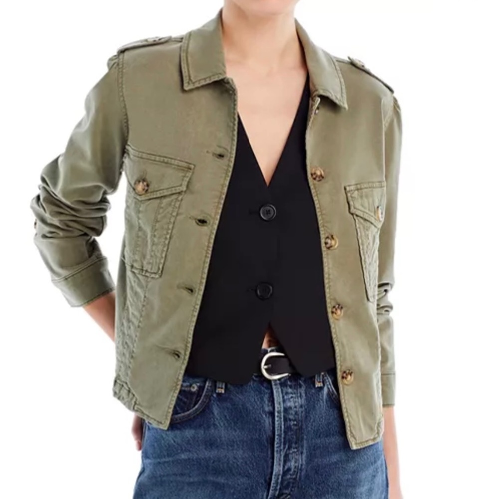 PAIGE Pacey Collared Jacket (M)